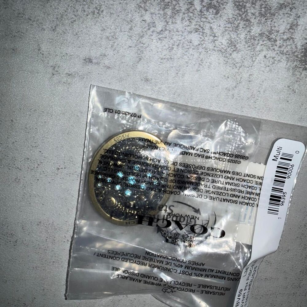 Coach Pisces Zodiac Souvenir DIY Pin Charm Bag Accessory